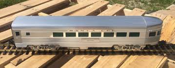 Sold! Santa Fe 3 car set Streamline Passenger Cars - G scale ...