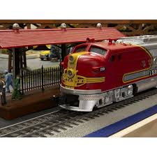 Lionel O Gauge Santa Fe Electric Train Set with Remote ...