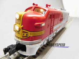LIONEL SANTA FE LIONCHIEF FT DIESEL LOCOMOTIVE #157 O GAUGE ...