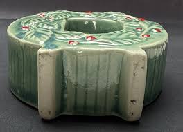 Vintage Thames Japan O Christmas Holly Berry Letter Candle ...