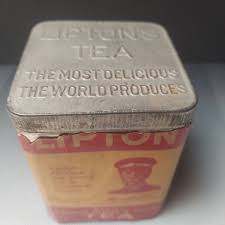lipton | Kitchen | Lipton 4s50s Tin Tea Cannister So Much ...