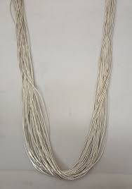 VTG Native American Sterling Silver Liquid Silver 30" Necklace & 7" Bracelet Set | eBay Australia