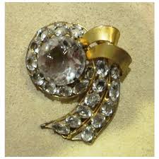 Adele Simpson- Rare Large Book Piece Vintage Sterling Brooch ...