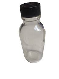 VTG Listerine EMPTY Glass Bottle Lambert Pharmacal Co. w/ Lid 5.25" | eBay