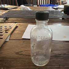 Antique Listerine Bottle Listerine With Top Glass Bottle Lambert Pharmacal Co "F | eBay