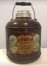 BRAINARD'S "little Brown Jug" Vintage Stoneware-lined Jug ...