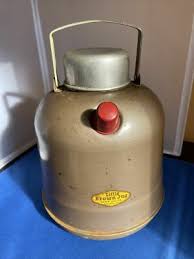 Vintage Little Brown Jug Hemp & Co. Illinois Metal Thermos ...