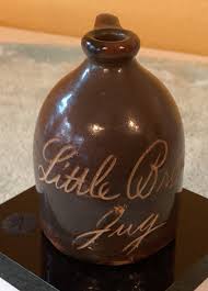 Vintage 19 Century Miniature Little Brown Jug. | eBay