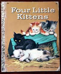 Four Little Kittens 1971 Little Golden Book #322 LGB 4th ...