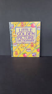 Vintage Little Golden Picture Dictionary - 1981 Edition - Etsy