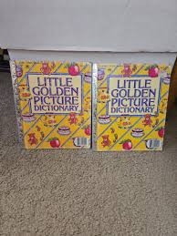 Little Golden Picture Dictionary Bundle