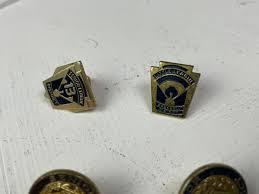 Lot of 6 Vintage Little League Baseball Senior District Collectible Pins Badge | eBay