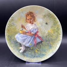 Little Miss Muffet" Collecter Plate -Mother Goose Series by ...