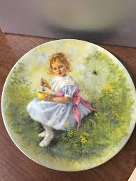 1981 John McClellan Mother Goose Series "Little Miss Muffet ...