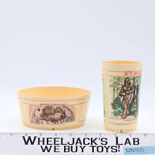 Star Wars ROTJ Cup Cup and Bowl 1983 Deka Plastic Vintage | eBay