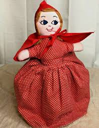 Little Red Riding hood Fairy Tale Wolf Grandmother 13" Topsy ...