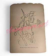 Cowboys 'n Indians Coloring Book 1954, Complete Book w/Front ...