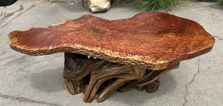 redwood burl coffee table | eBay