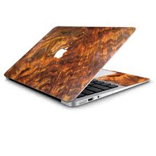Skin Wrap for Macbook Air 11 inch orange burnt burl wood aged | eBay