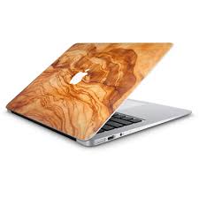 Skin Decal Wrap for Macbook Air 13 Inch 13" - Marble Wood Design Cherry Mahogany | eBay