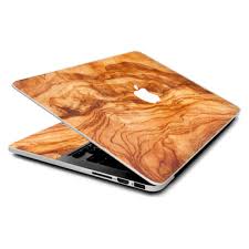 Skin Wrap for MacBook Pro 15 inch Retina Marble Wood Design Cherry Mahogany | eBay