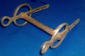 Small Vintage Old Horse Pony Bit - Rusted Modern Sculpture ...