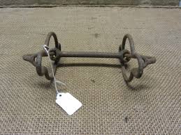 Rare Vintage Iron Snaffle Driving Bit: Antique Western Horse ...