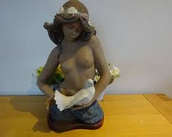 Lladro 01008684 Allegory to the Peace New - Etsy