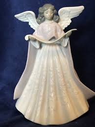 Lladro 1991 Angel Figurine Or Tree Topper Christmas Or ...