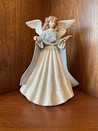 Lladro 1990 Singer Angel Christmas Tree Topper 5719 - Etsy