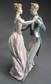 Lot - Lladro Porcelain Figure, Anniversary Dance (in ...