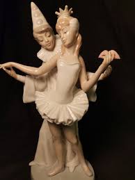 LLADRO #4882 "Carnival Couple" Porcelain Figurine Ballerina ...