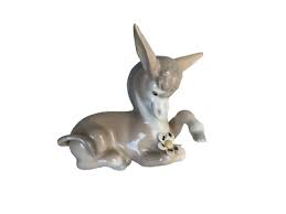 LLADRO Porcelain “ DONKEY IN LOVE “ Figurine | eBay