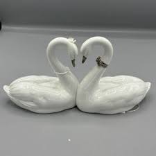Lladro Swan Pair - Etsy