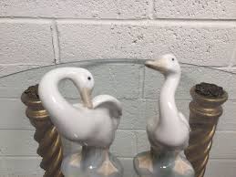 Lladro Duck Porcelain Figurines Pair A ~ Lladro 4552, 4553 ...