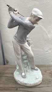 Vinatge Lladro Porcelain Figurine “Man golf player” | eBay