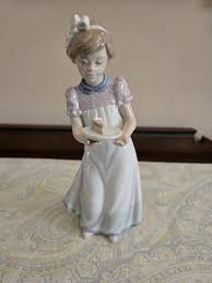 Lladro 5429 Happy Birthday Girl With White Ribbon in Hair - Etsy
