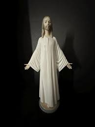 LLADRO Retired Figurine # 5167 JESUS 1982 Glazed 13 1/4"h ...