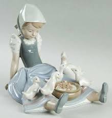Children with Animals My Hungry Brood - No Box by Lladro | Replacements, Ltd.