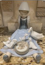 Lladro Figurine Daisa GIRL Saucepan & DUCKS Juan Huerta #5074 Retired Exc Cond | eBay UK