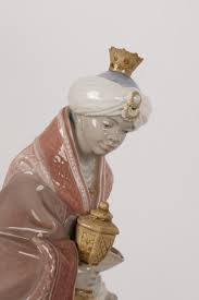 Lot - A Group of Lladro Porcelain Nativity Scene Figures