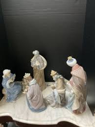 OLD VINTAGE BEAUTIFUL LLADRO NATIVITY SET ( 7 Pcs ) Look At Every Picture | eBay