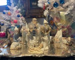 Vintage Lladro Children's Nativity Glossy Set 10 piece Spain, Porcelai – Under The Copper Roof