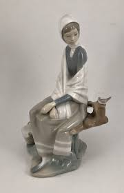 LLADRO New Shepherdess #4576 Porcelain Figurine | eBay