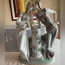 Other | Retired 205 Romeo And Juliet Lladro Porcelain ...