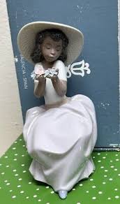 LLADRO 6822 Sweet Fragrance Black Legacy Collection! Mint ...