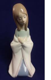 Sold at Auction: Rare Lladro Figurine - 4671 "Virgin Mary ...