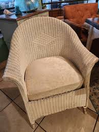 1920s Art Deco Wicker Chair