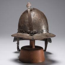 Sold at Auction: 17th Century English Lobster-Pot Helmet
