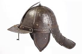 Sold at Auction: A lobster tail helmet